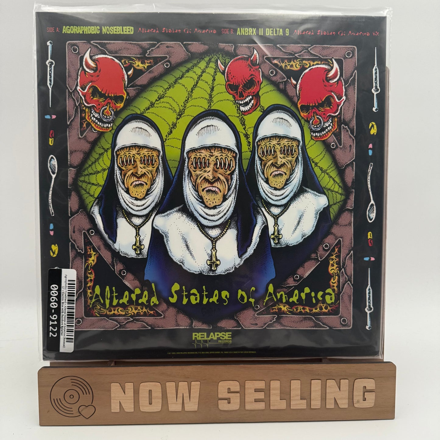 Agoraphobic Nosebleed - Altered States Of America / ANBRX II Delta 9 Vinyl LP Splatter