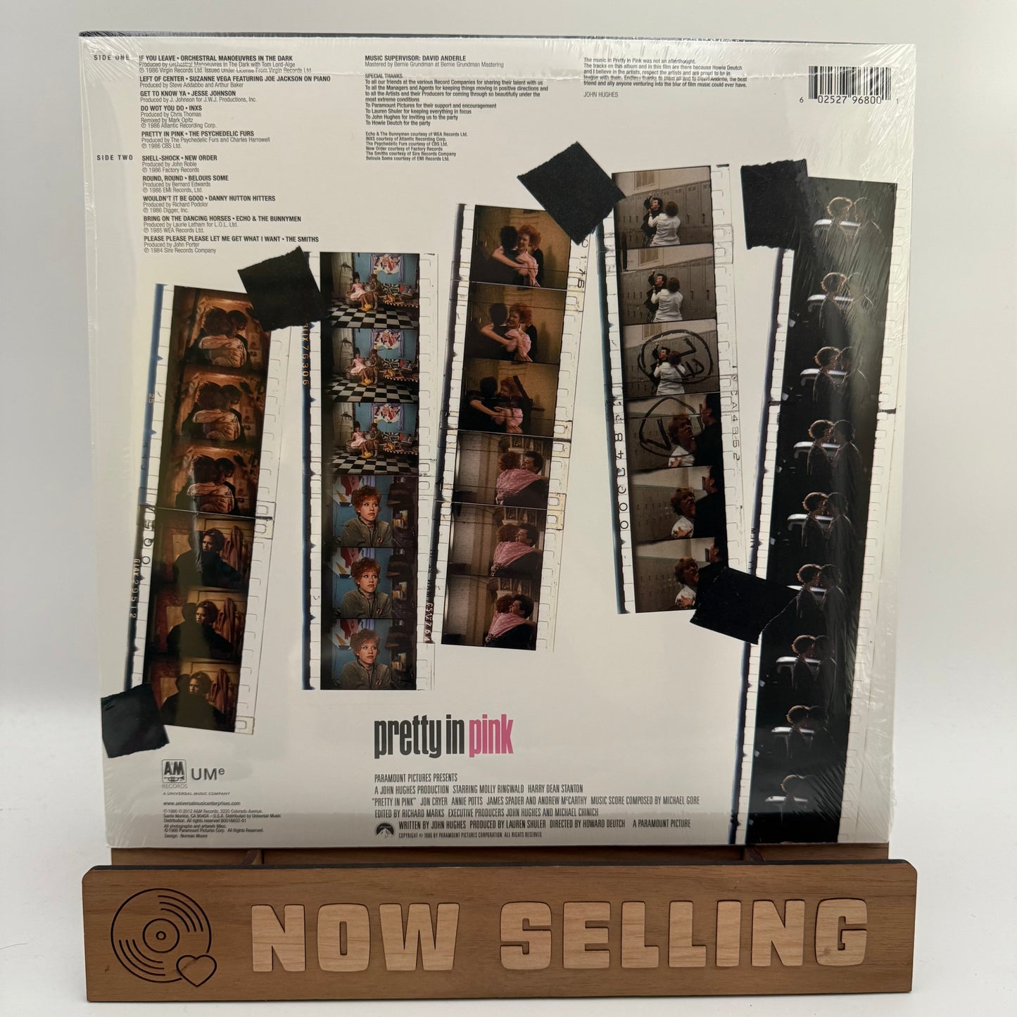 Pretty In Pink Soundtrack Vinyl LP Reissue Pink SEALED