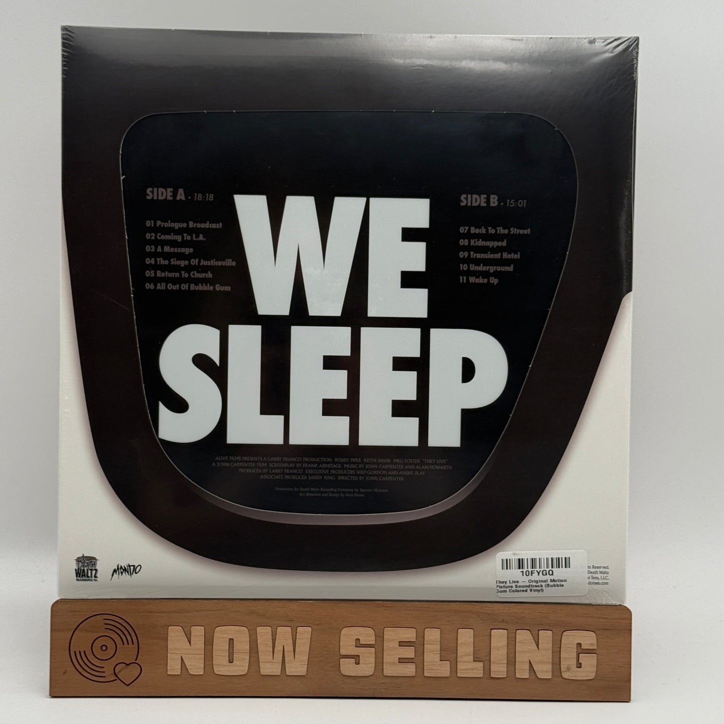 They Live Soundtrack Vinyl LP SEALED Bubble Gum Pink John Carpenter Alan Howarth