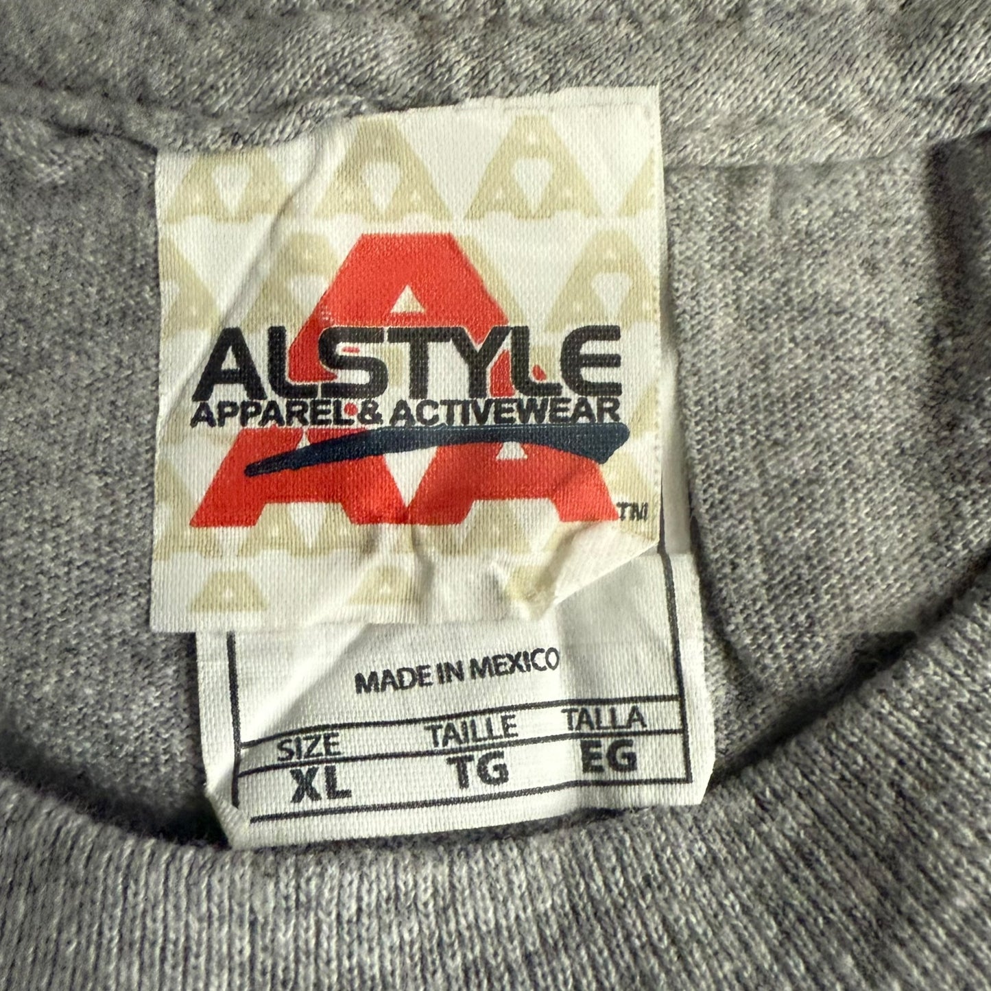 ACxDC / Antichrist Demoncore Band 2013 Tour Gray T-Shirt Size XL