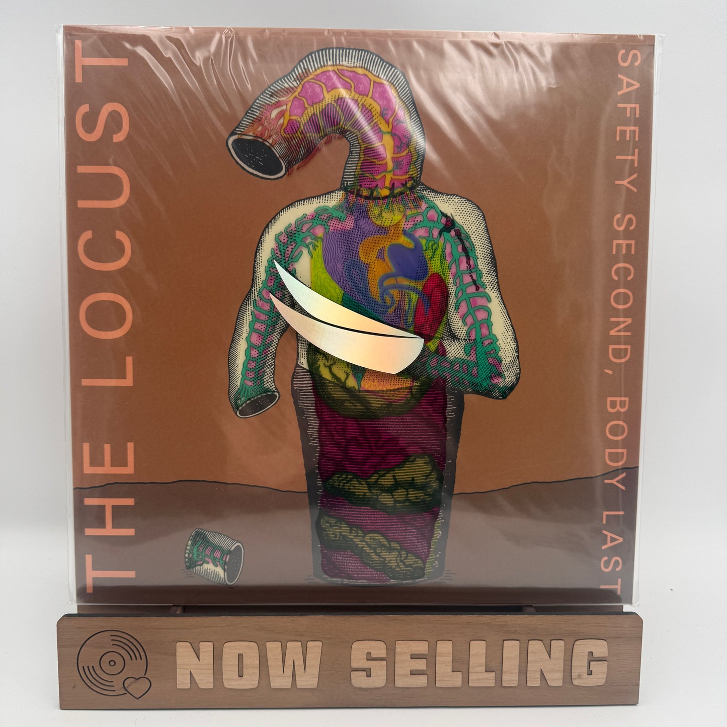 The Locust - Safety Second, Body Last Vinyl LP Black / Brown LTD 150