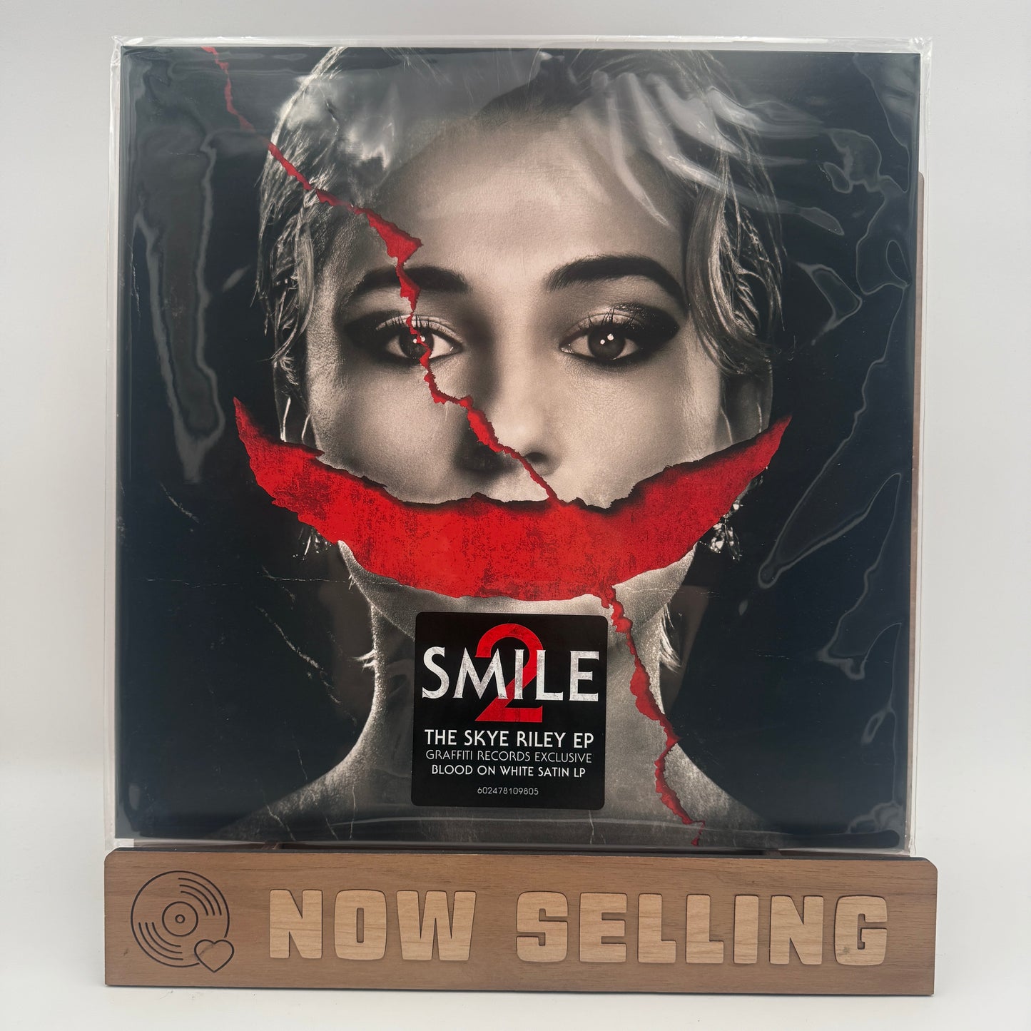 Smile 2: The Skye Riley EP Soundtrack Vinyl EP White w/ Red Splatter