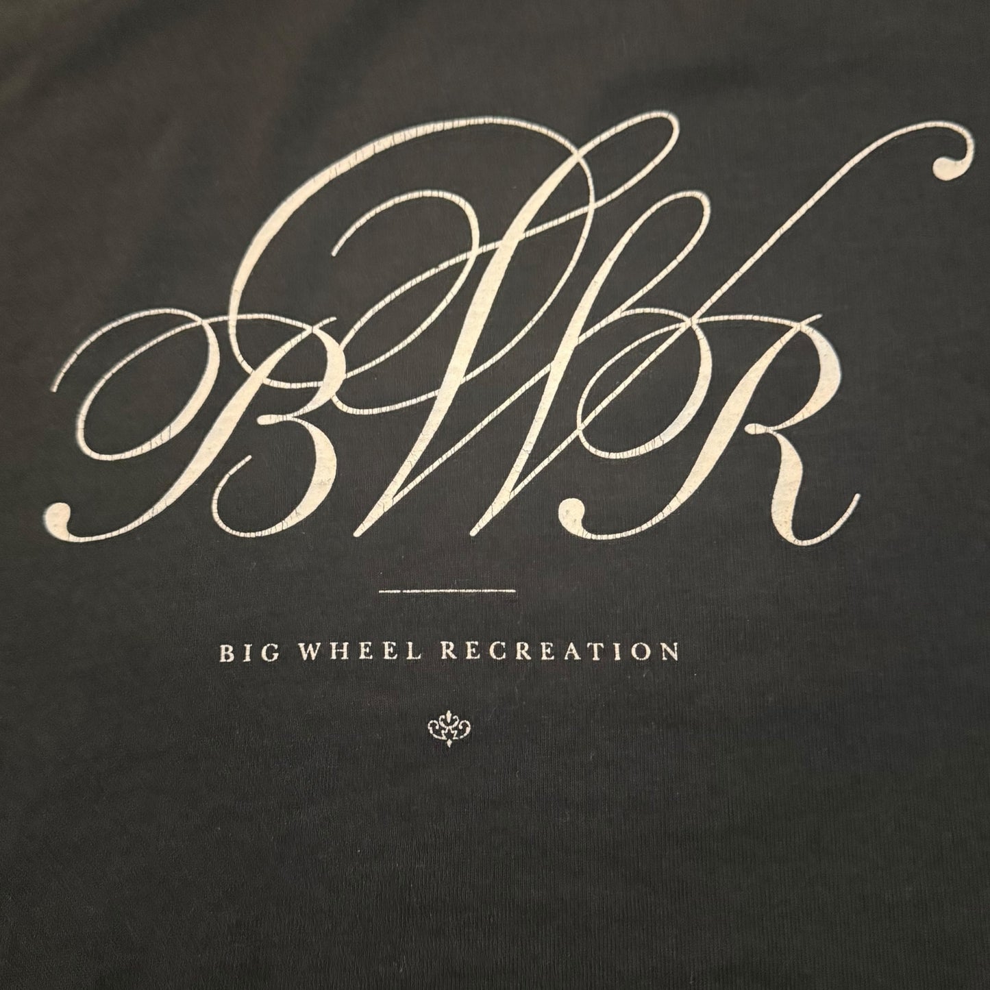 Big Wheel Recreation Record Label Vintage T-Shirt Size M FOTL Jimmy Eat World Fastbreak