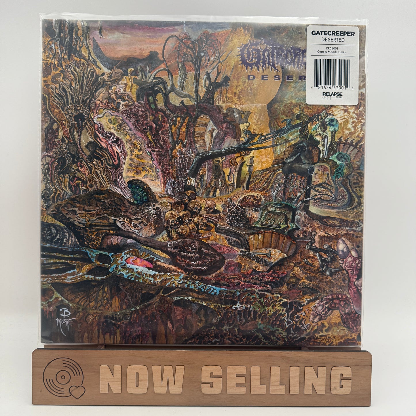 Gatecreeper - Deserted Vinyl LP Custom Marble