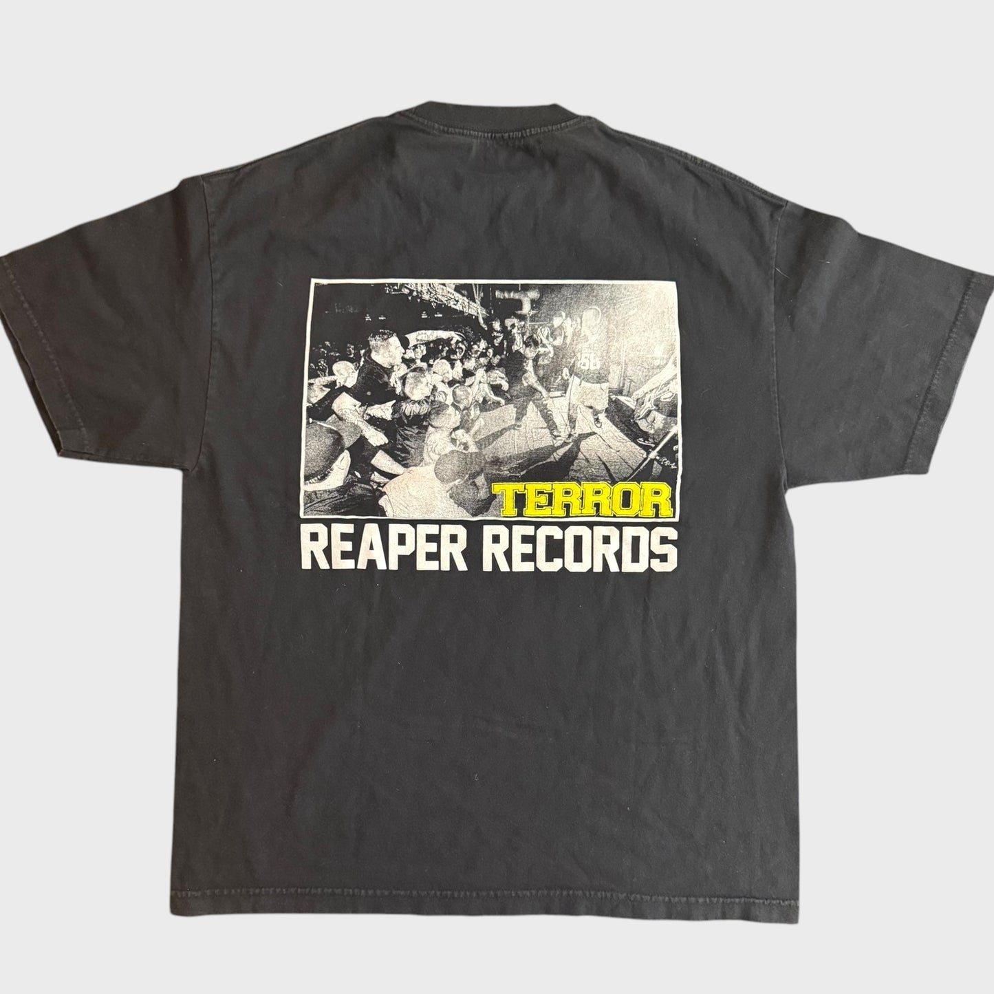 Terror Hardcore Reaper Records T-Shirt Size XL