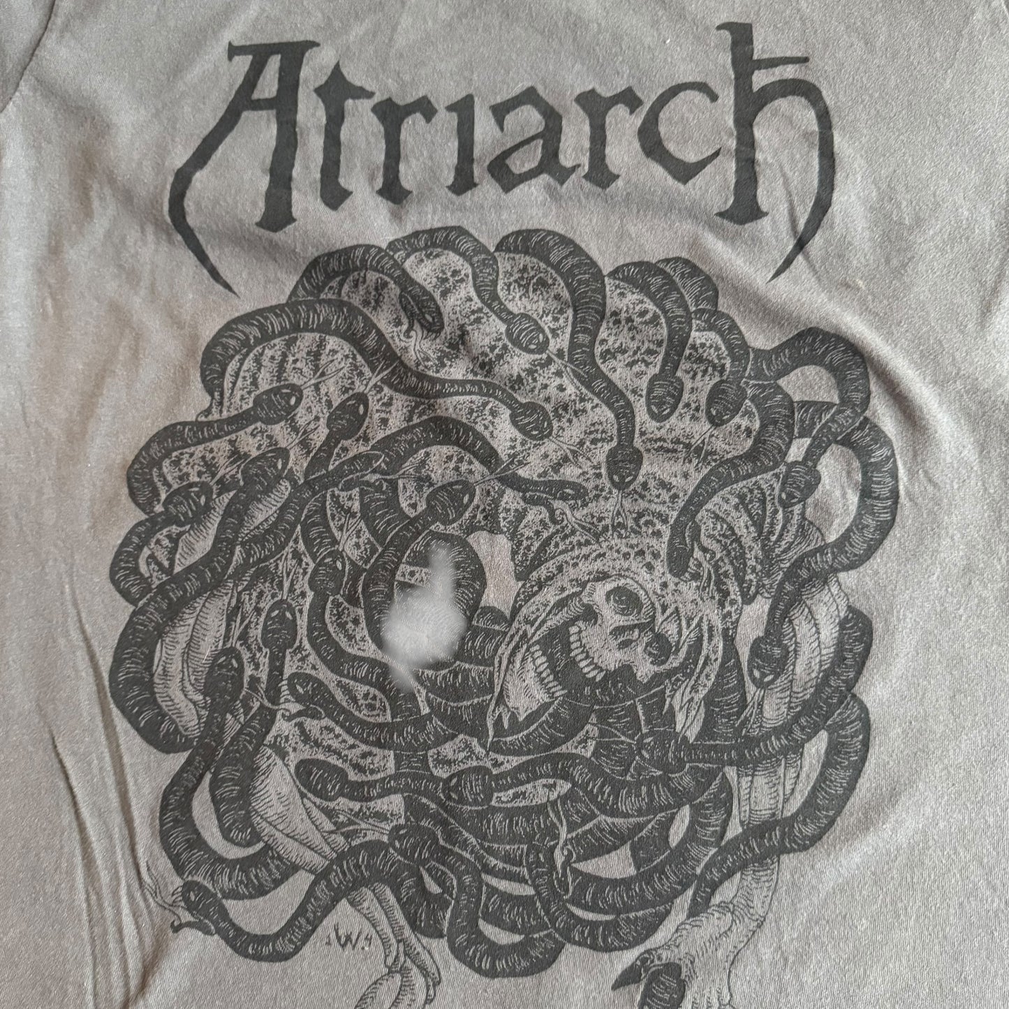 Atriarch Band Snakes Gray T-Shirt Size M PDX Doom