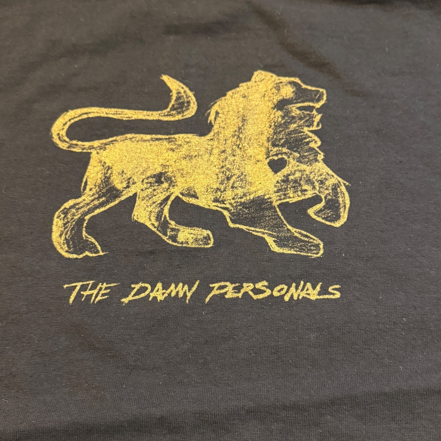The Damn Personals Band Standing Still In The USA Vintage T-Shirt Size M Dirty Pretty Things