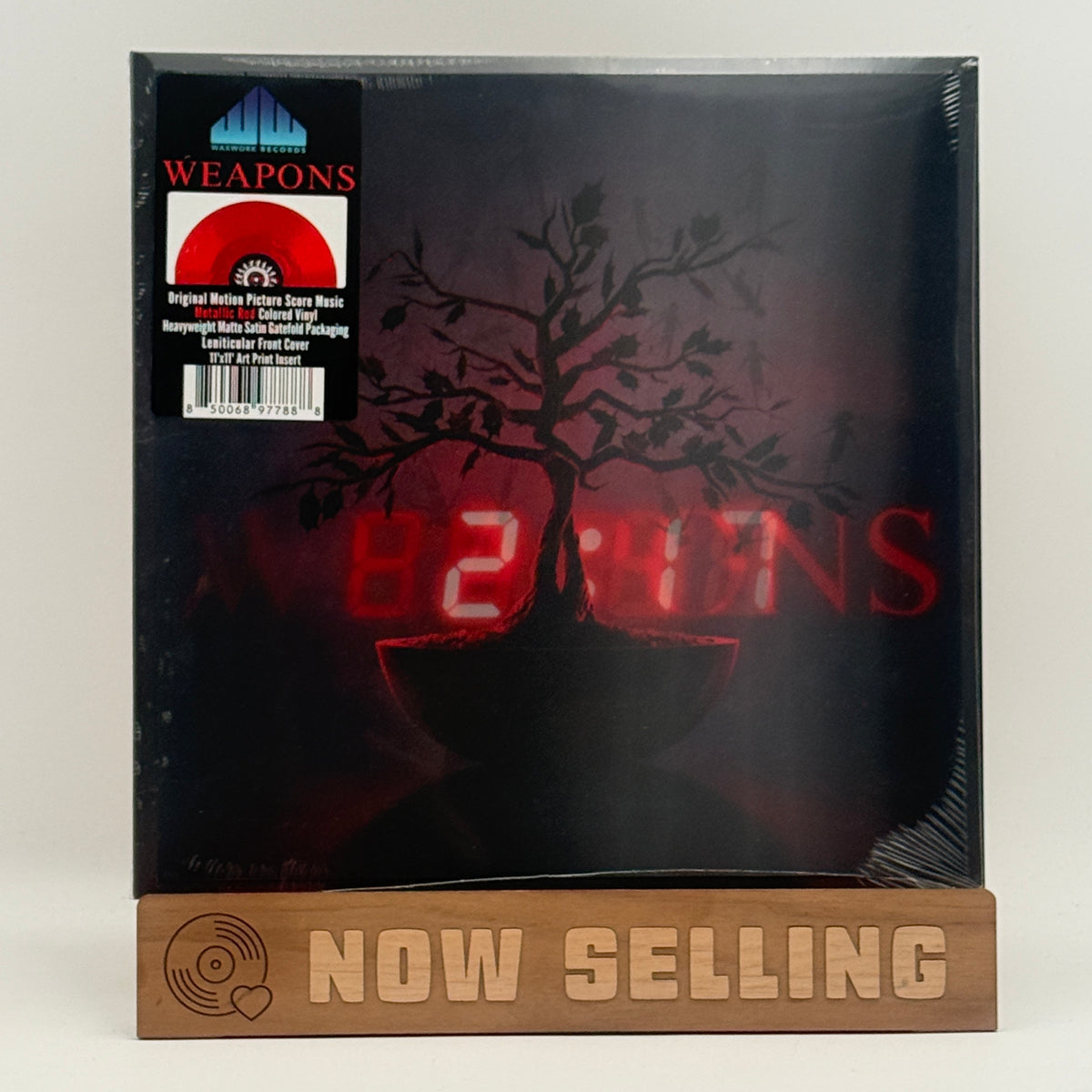 Weapons Movie Soundtrack Vinyl LP Metallic Red Vinyl SEALED