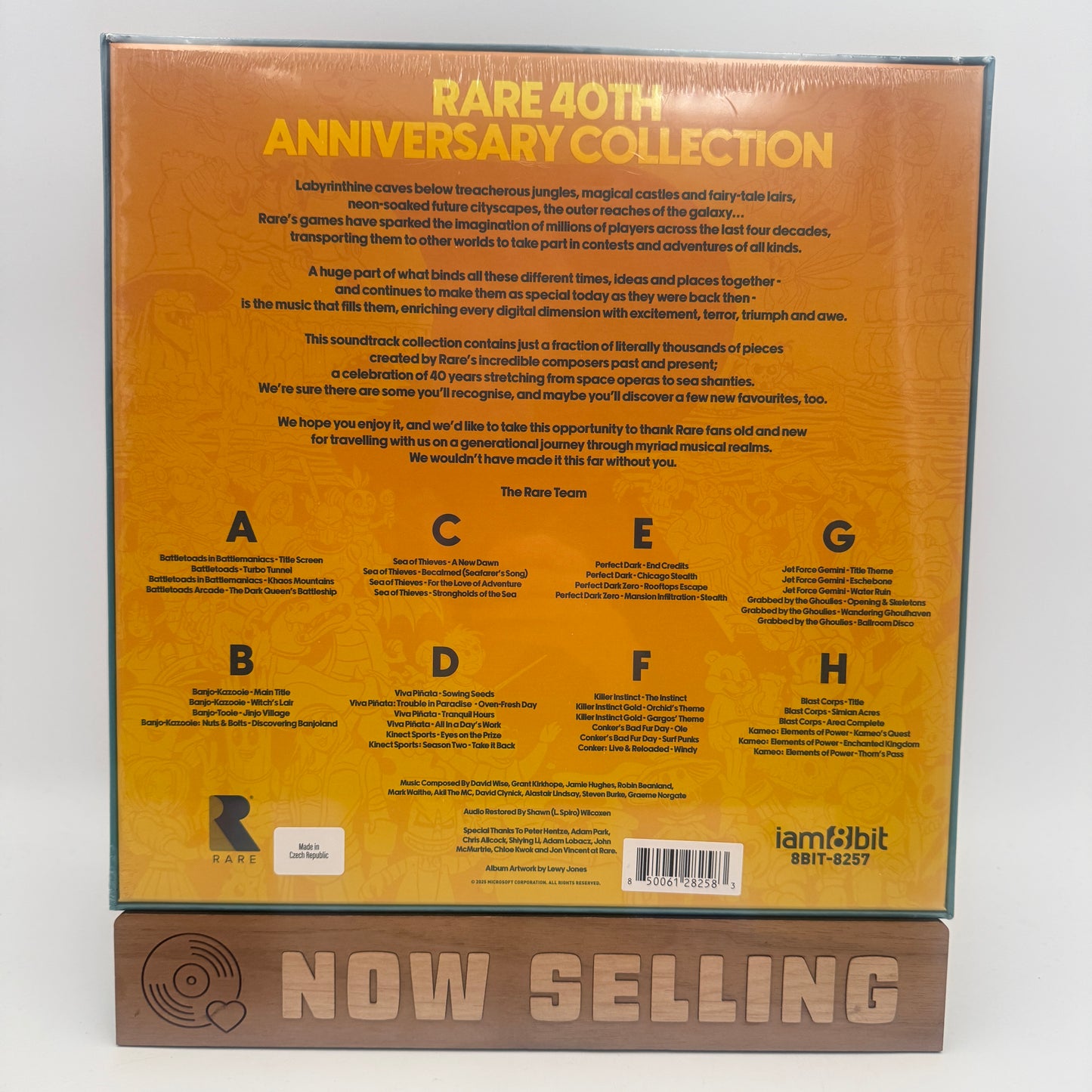 Rare 40th Anniversary Vinyl Box Set Blue Yellow SEALED Conker's Bad Fur Day Battletoads