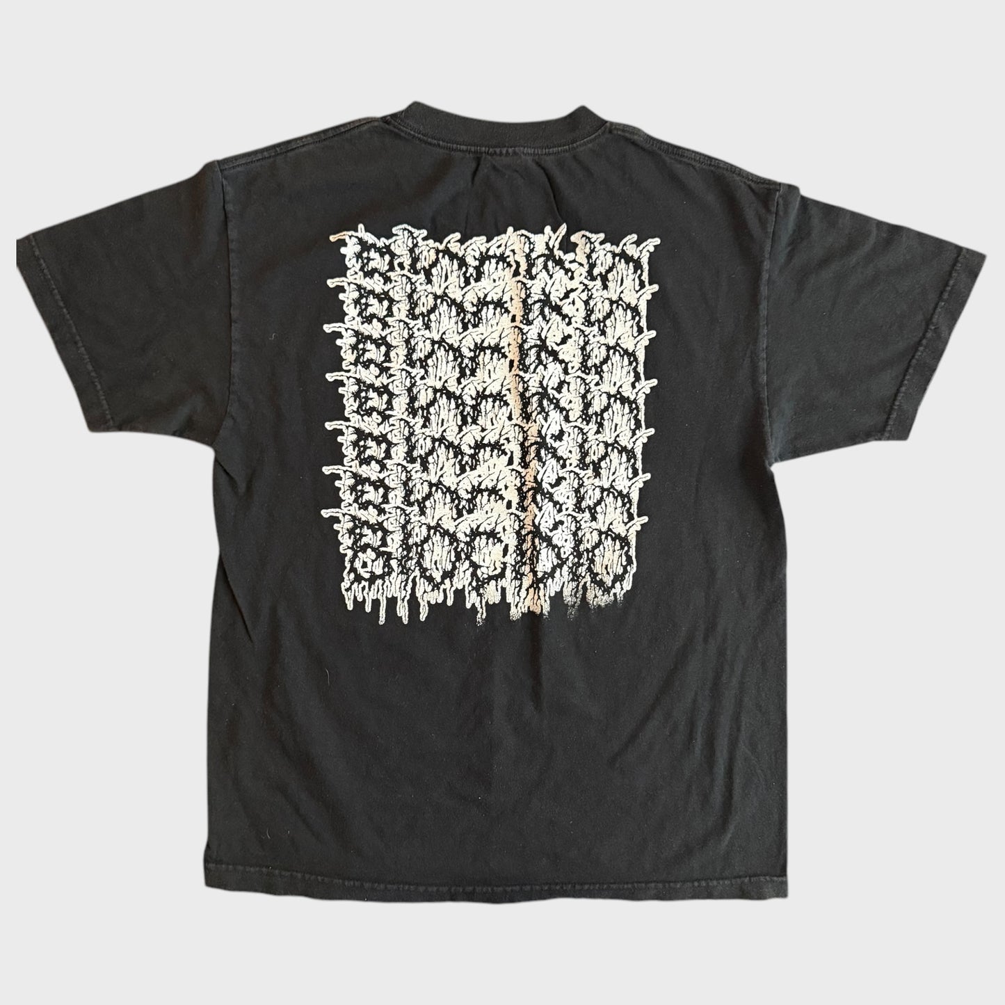 Biocidio Band T-Shirt Size L Grindcore Andrew Ferris