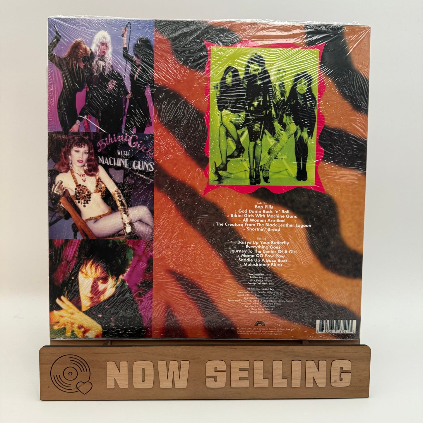 The Cramps - Stay Sick! Vinyl LP Reissue Blue SEALED