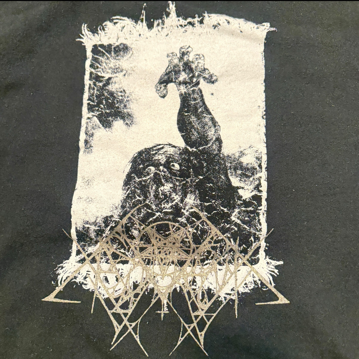 Xasthur Band The Funeral Of Being Vintage Pullover Hoodie Size L