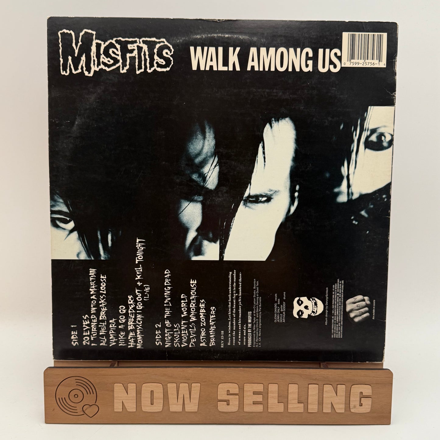 Misfits - Walk Among Us Vinyl LP 1988 Allied Press