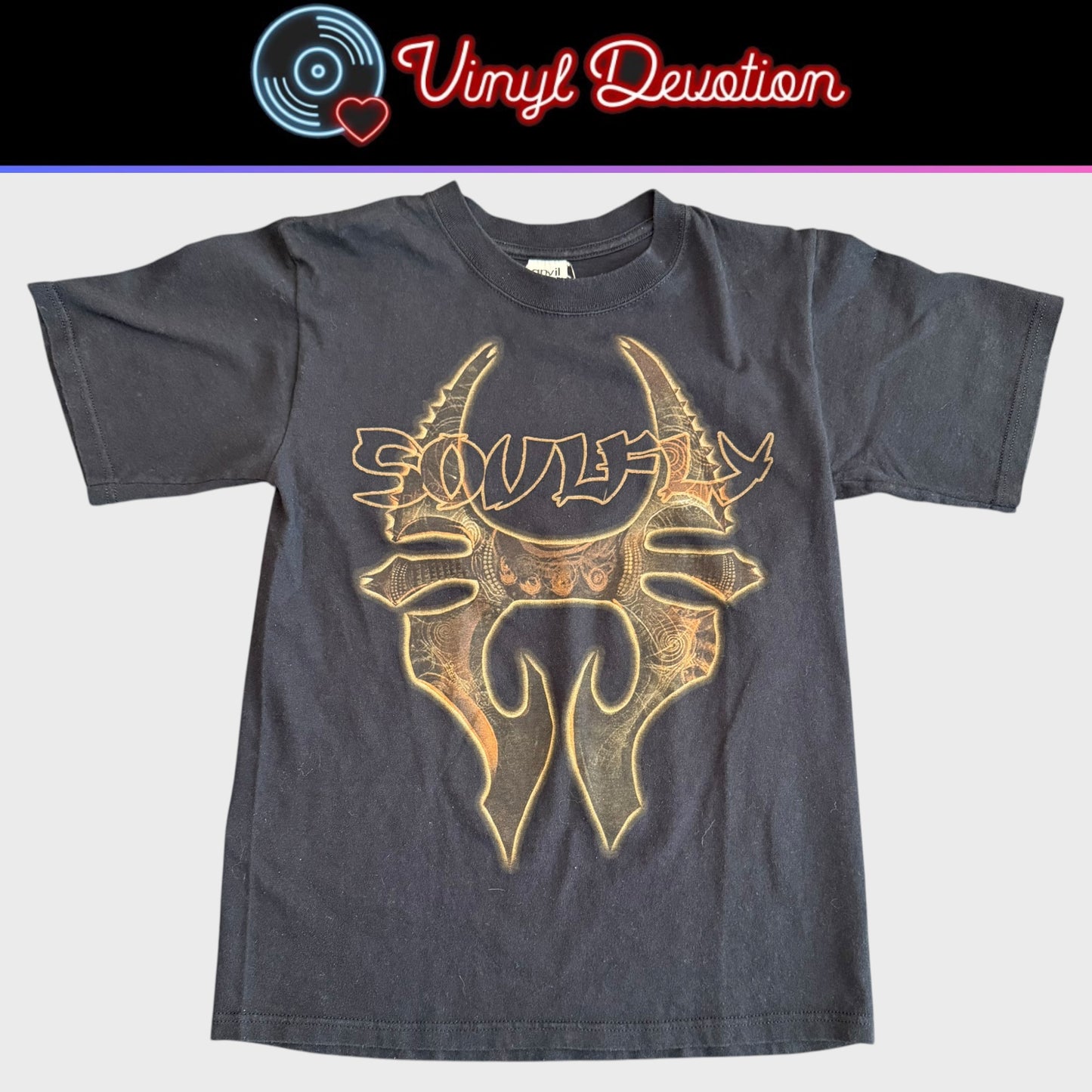 Soulfly Band Logo T-Shirt Size S