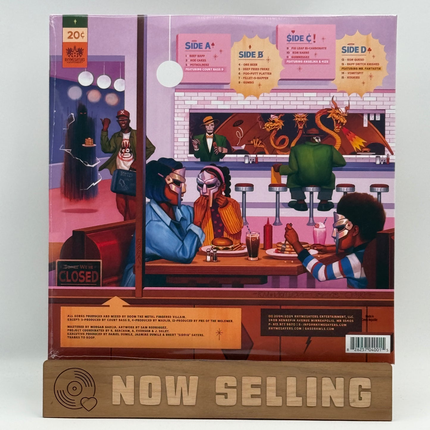 MF Doom - MM..Food Vinyl LP Sweetart Marble Reissue SEALED