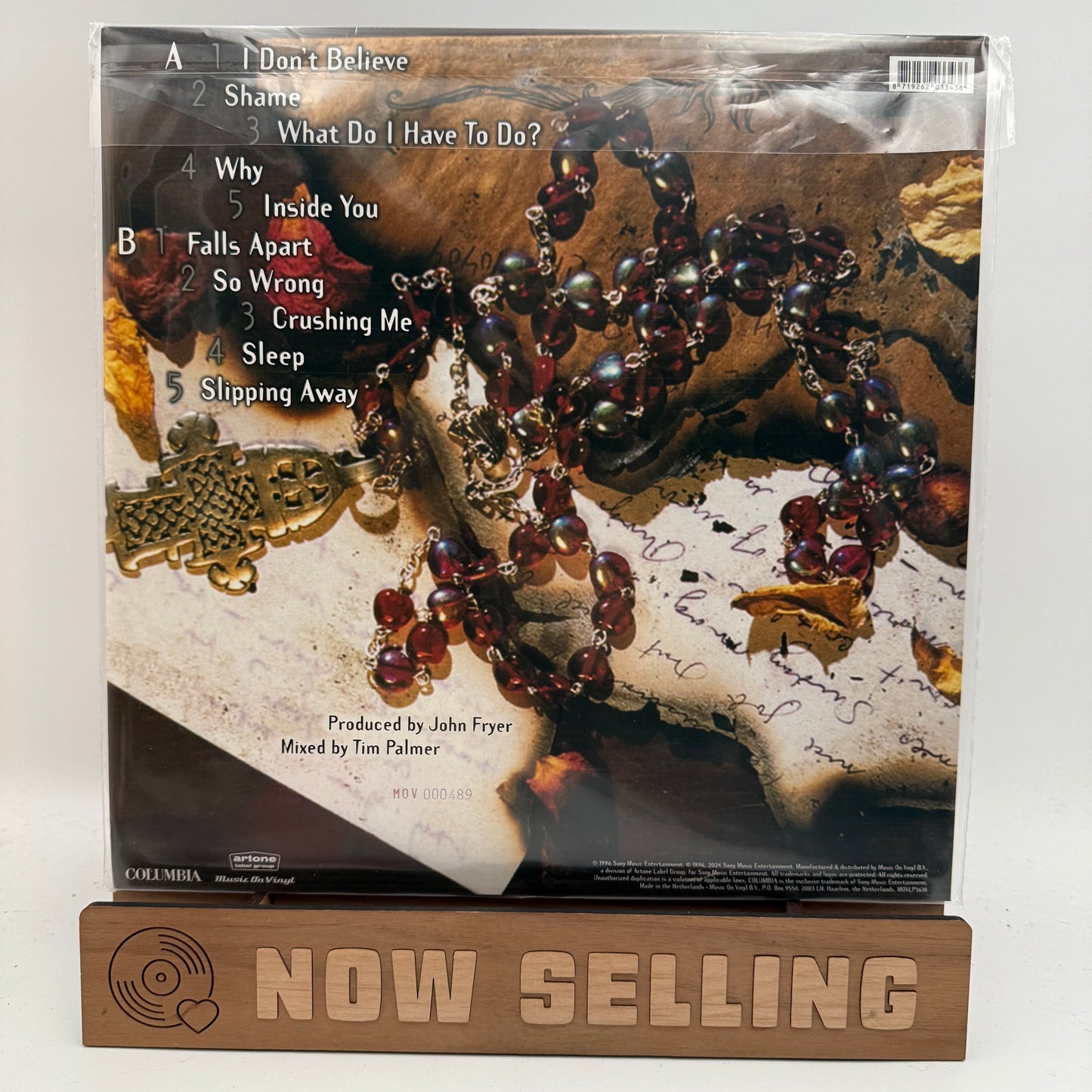Stabbing Westward - Wither Blister Burn + Peel Vinyl LP Red / Black Marbled MOV