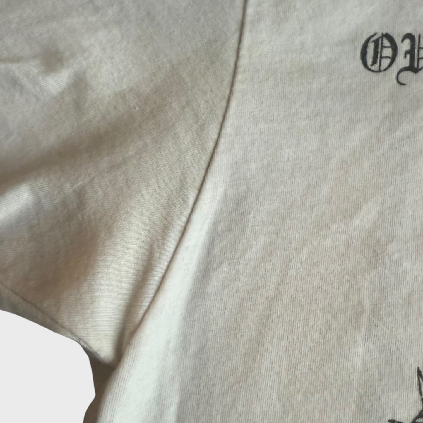 Our Place Of Worship Is Silence Band Lawlessness Will Abound White T-Shirt Size M