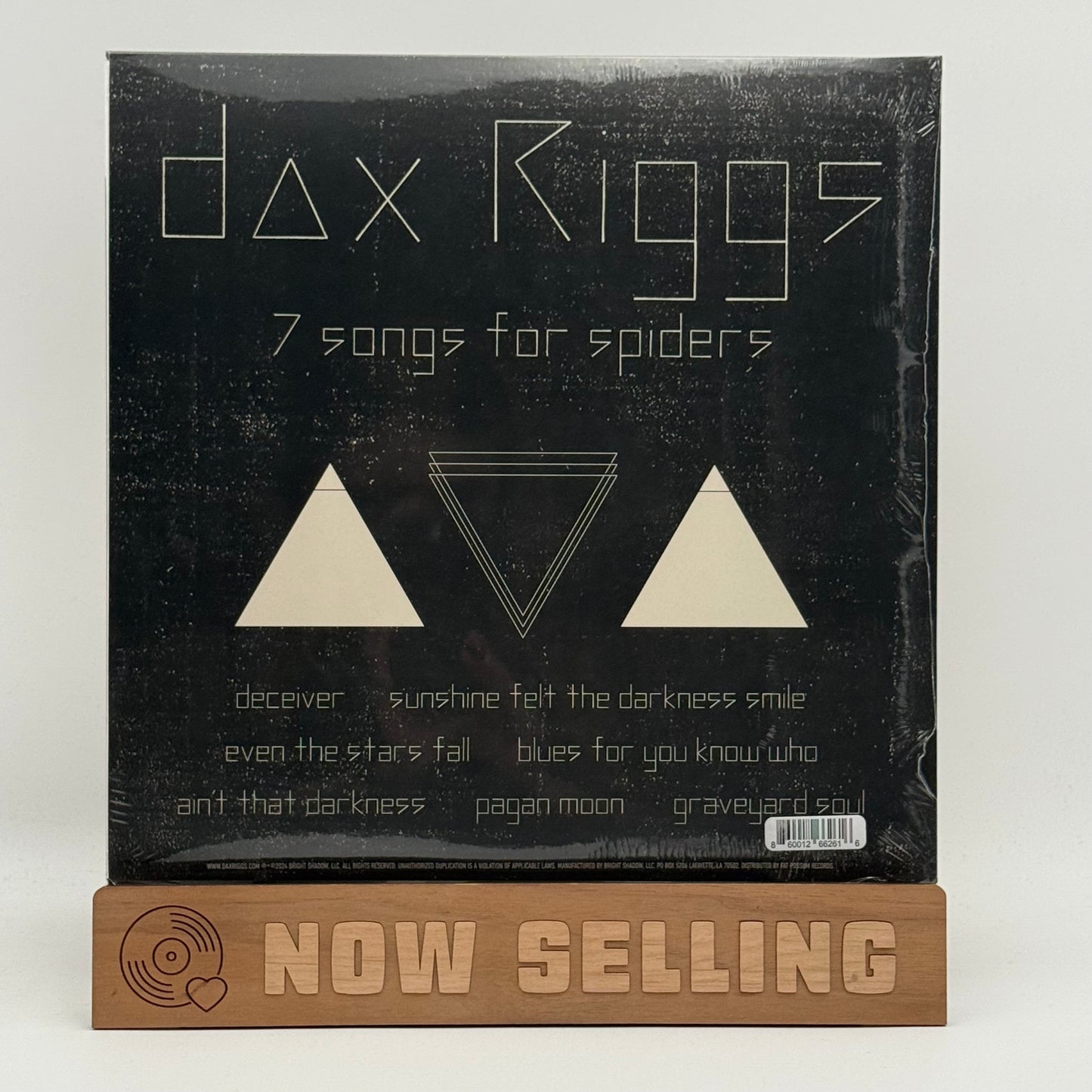 Dax Riggs - 7 Songs For Spiders Vinyl LP SEALED Acid Bath Deadboy & The Elephantmen
