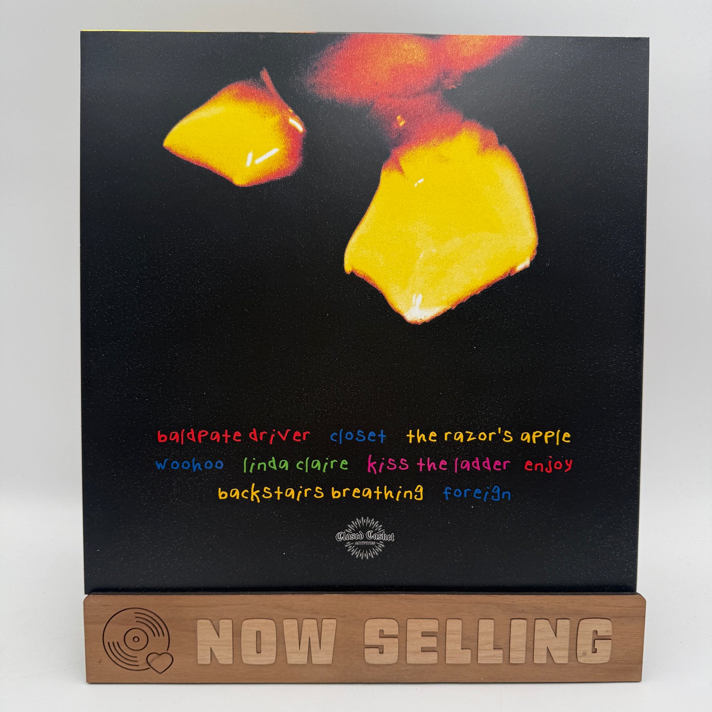 Fleshwater - We’re Not Here To Be Loved Vinyl LP Reissue White In Clear