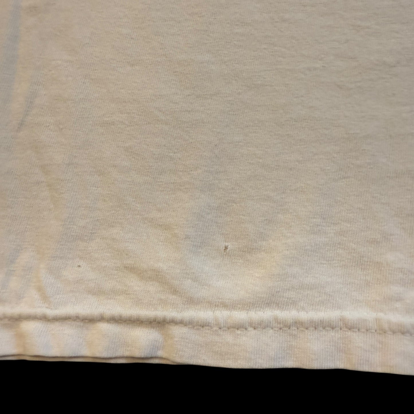 Out With A Bang! Punk Band I'm Against It Vintage White T-Shirt Size S