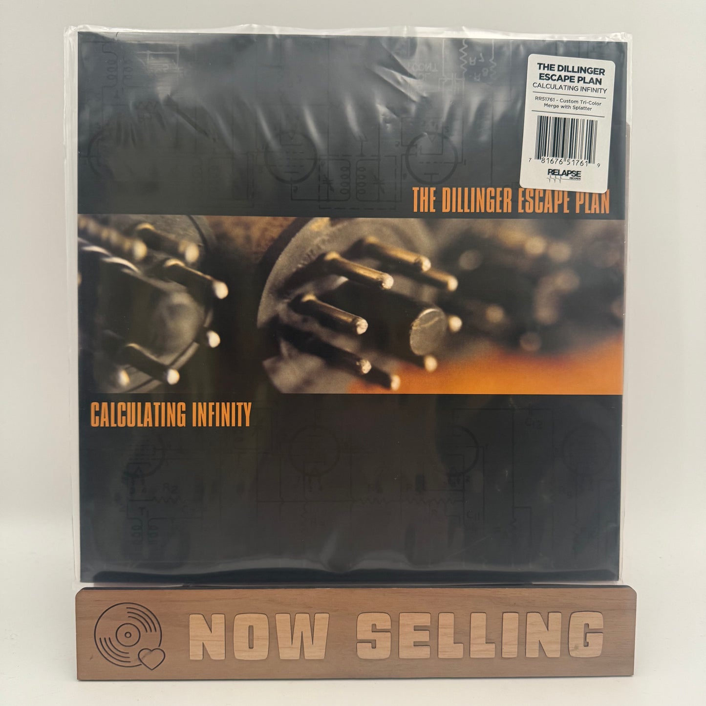 The Dillinger Escape Plan - Calculating Infinity Vinyl LP Reissue Tri-Color Merge Splatter