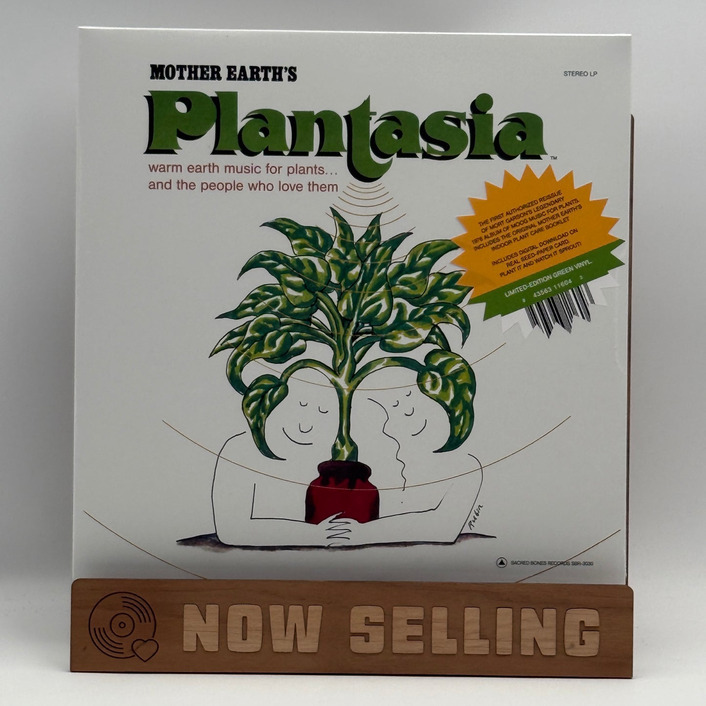 Mort Garson - Mother Earth's Plantasia Vinyl LP Reissue Green SEALED