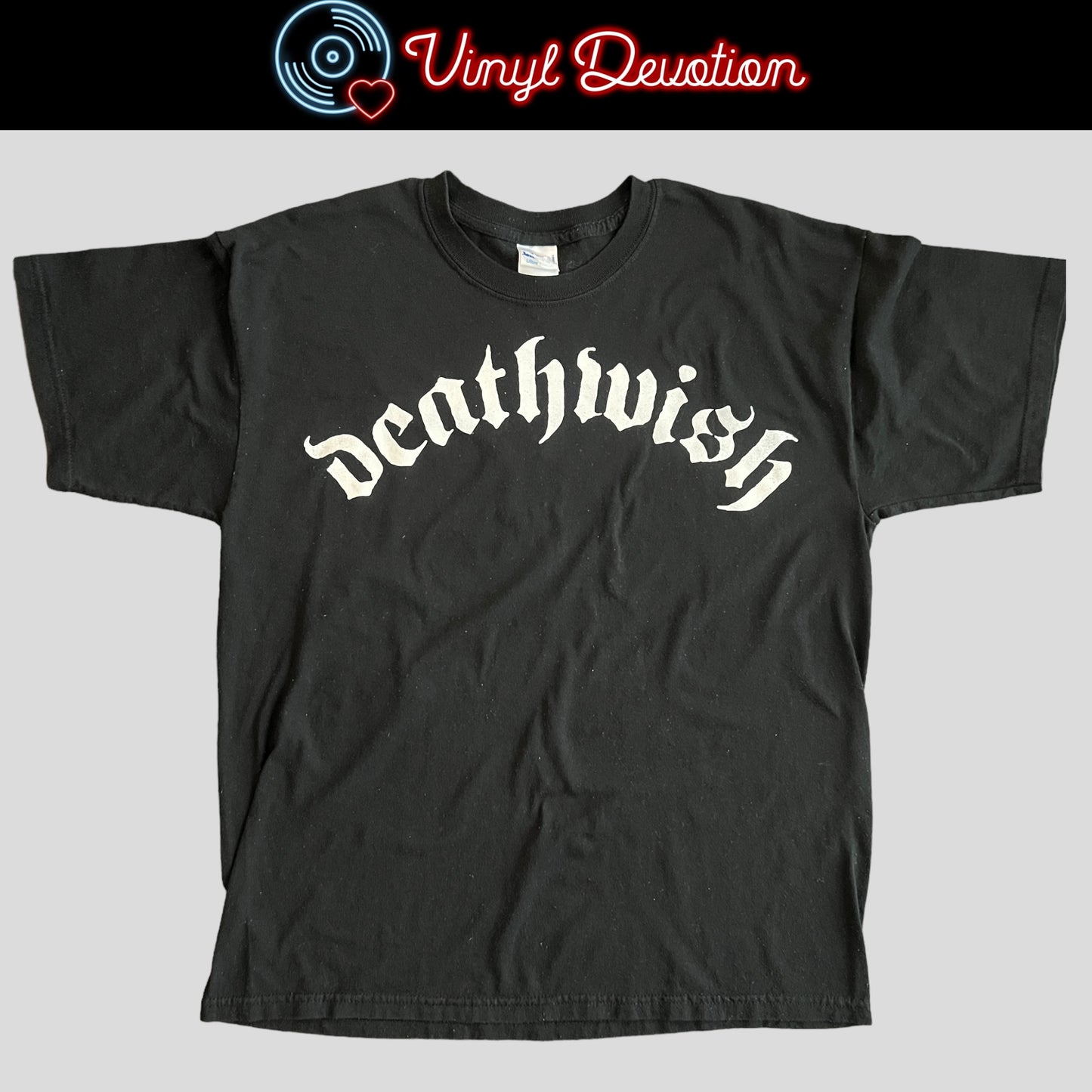 Deathwish Record Label Logo T-Shirt Size L