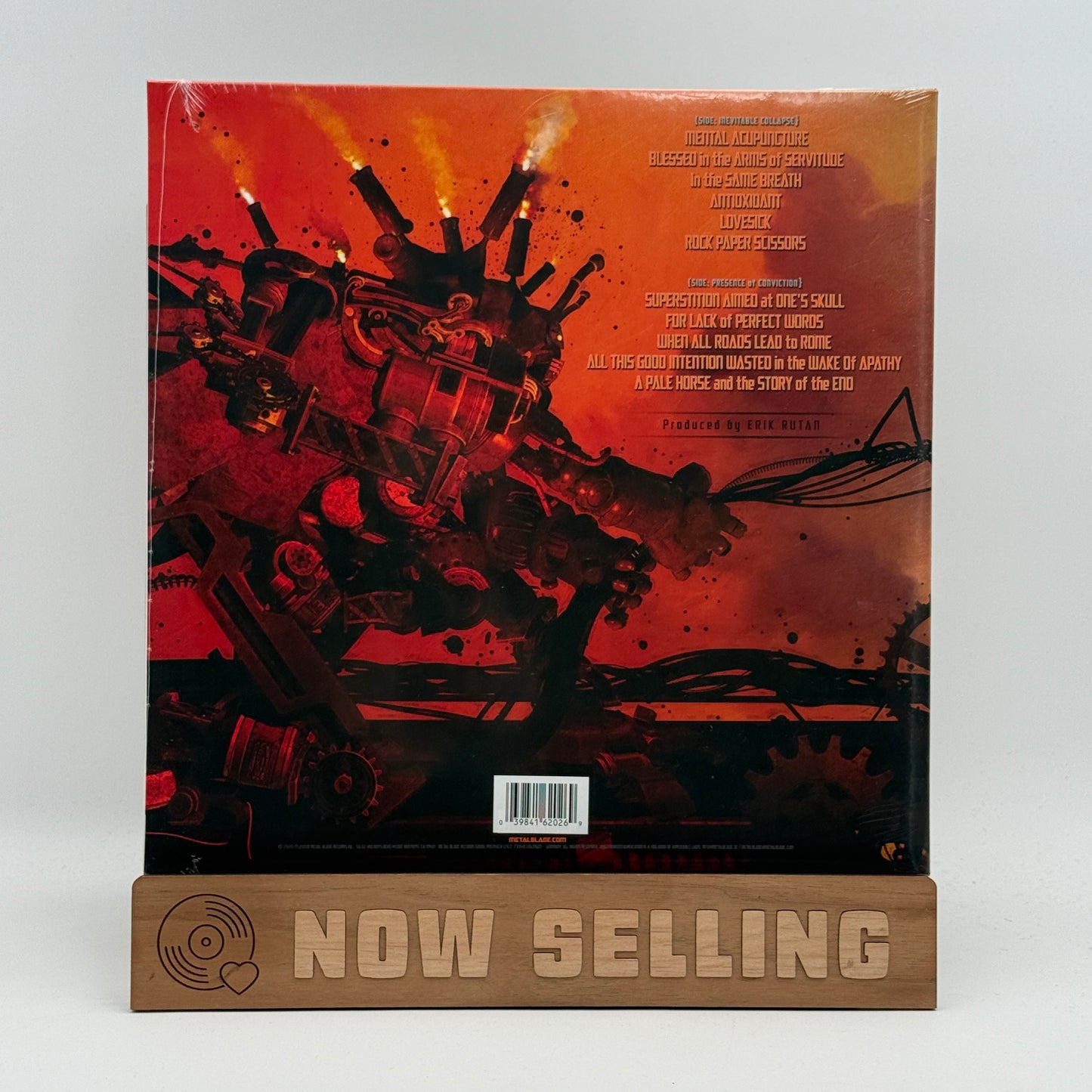 Soilent Green - Inevitable Collapse In The Presence Of Conviction Vinyl LP Metallic Silver w/ Purple Splatter SEALED