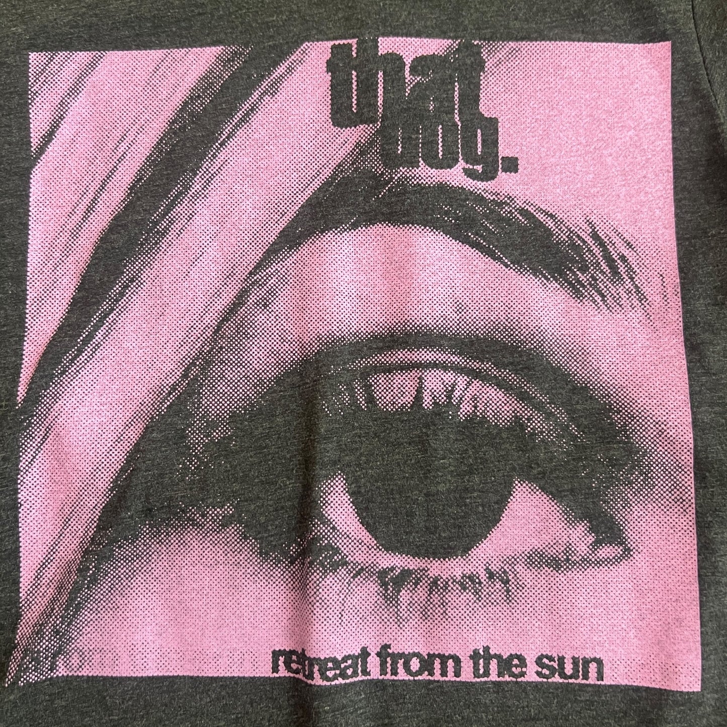 that dog. Band Retreat From The Sun Dark Gray T-Shirt Size S