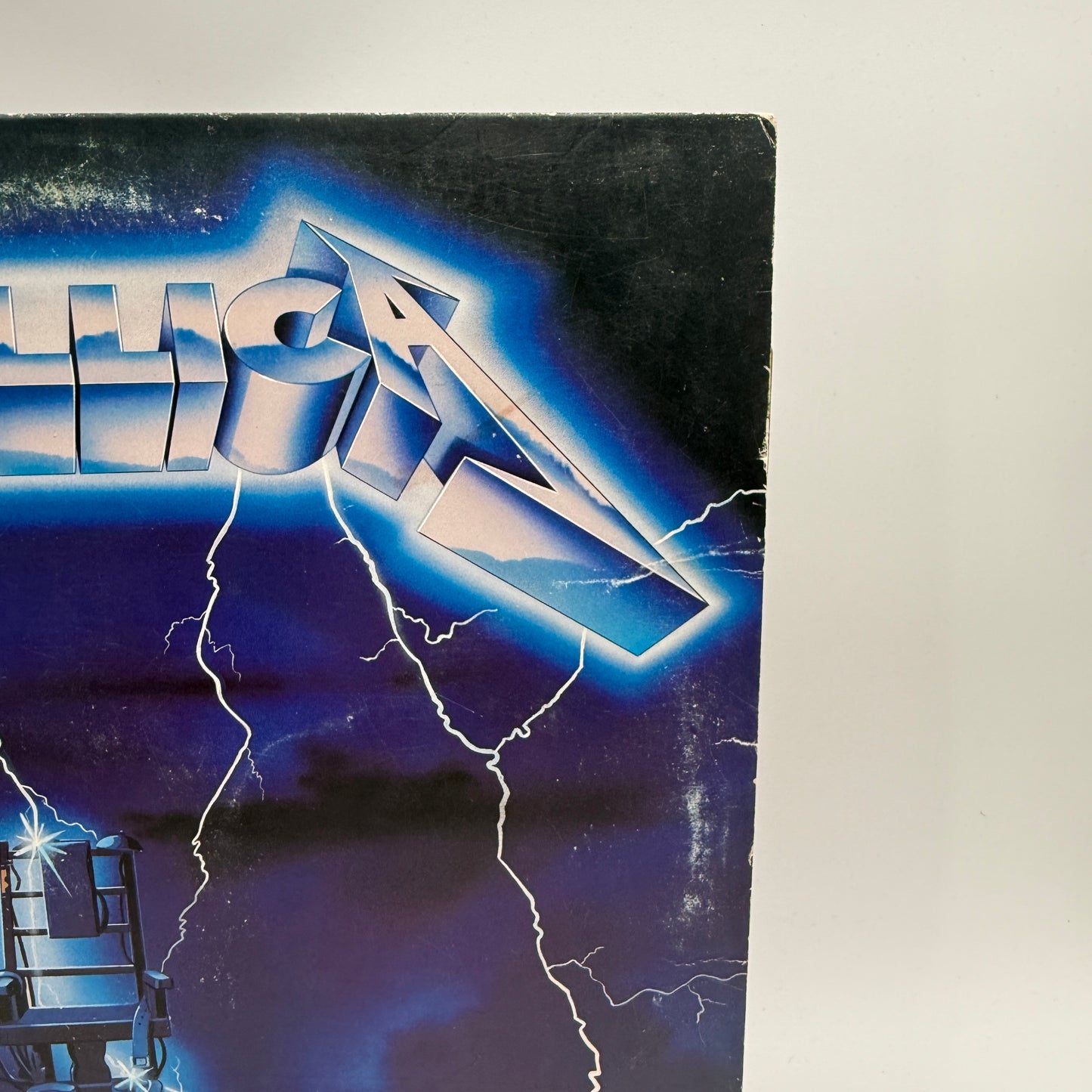 Metallica - Ride The Lightning Vinyl LP 1984 Specialty Elektra Megaforce 60396-1