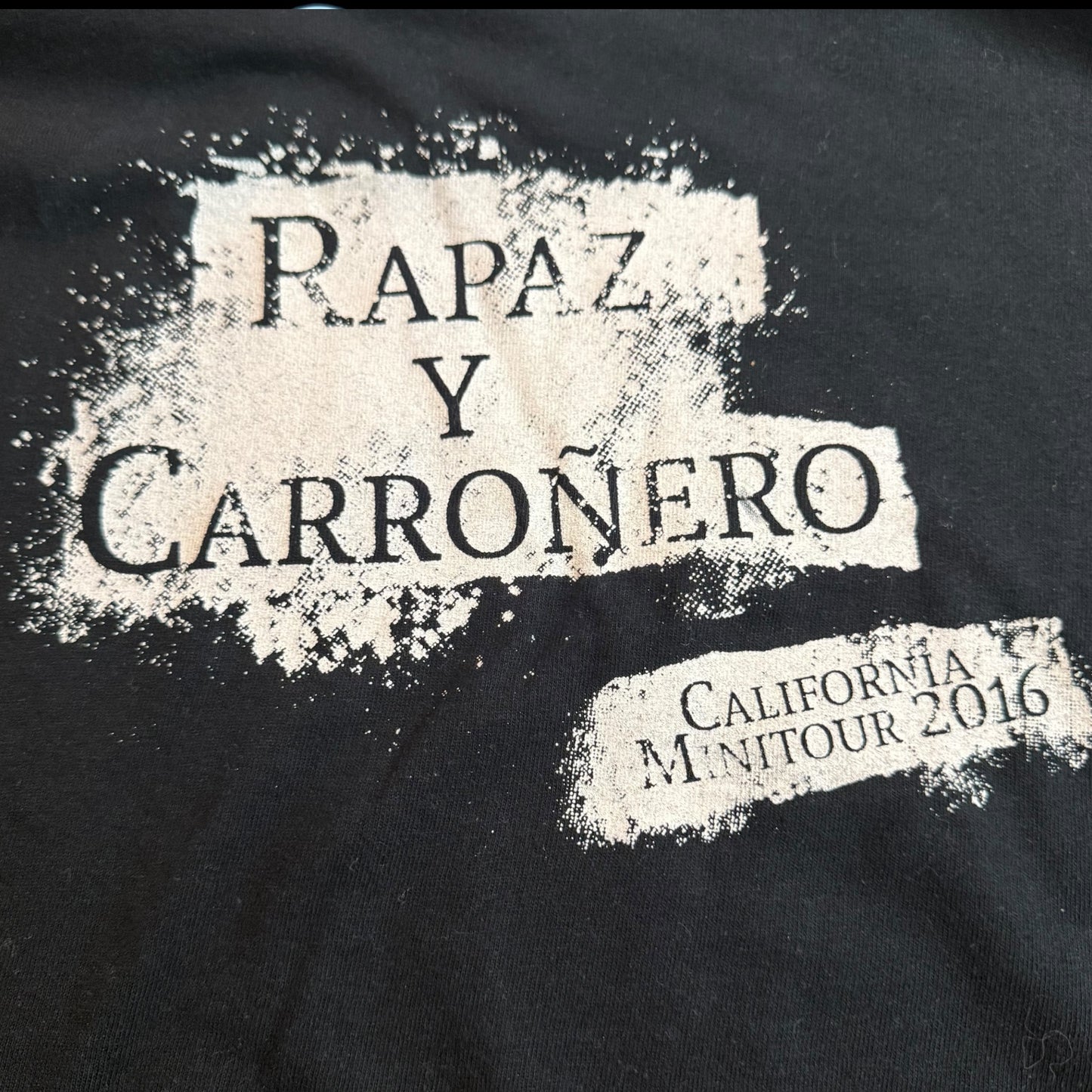 Chulo Columbia Powerviolence Band Poderviolencia Nadaista T-Shirt Size L Coragyps Atratus