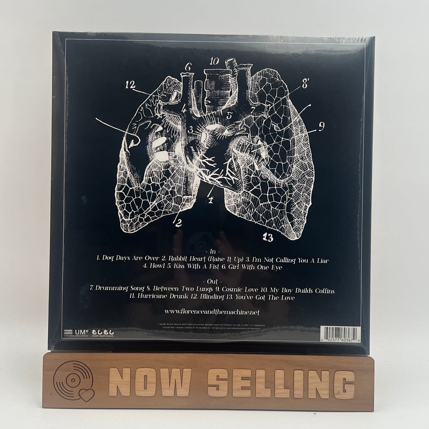 Florence And The Machine - Lungs Vinyl LP Burgundy SEALED
