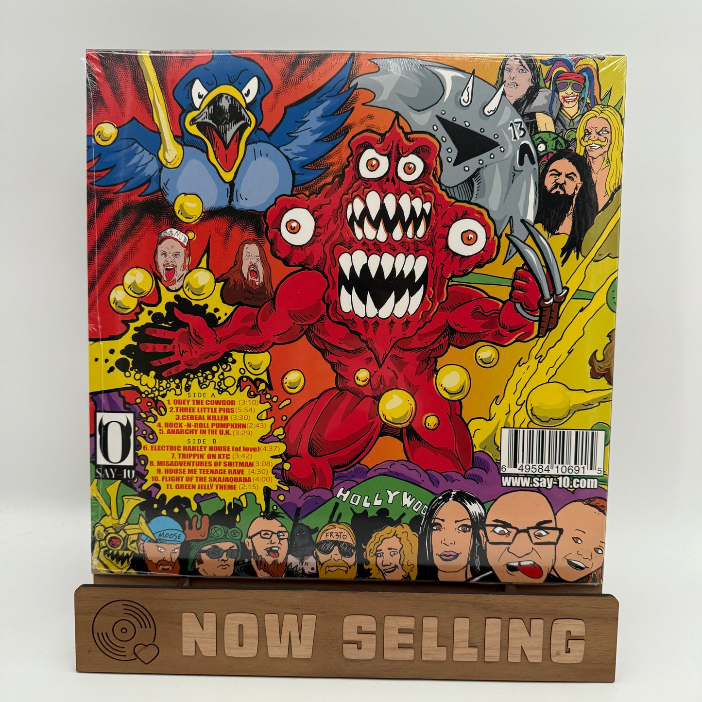 Green Jelly - Cereal Killer Soundtrack Vinyl LP Little Pig Pink SEALED