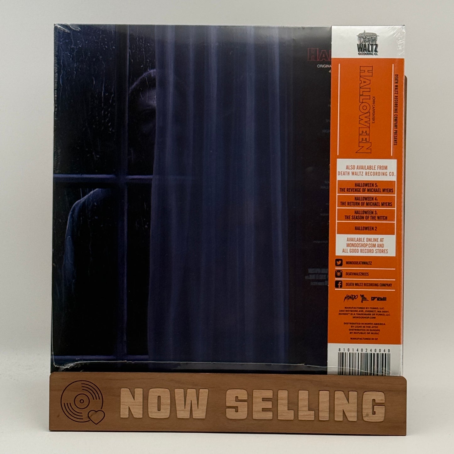 Halloween Soundtrack Vinyl LP Blue Shape Galaxy 40th Anniversary SEALED John Carpenter