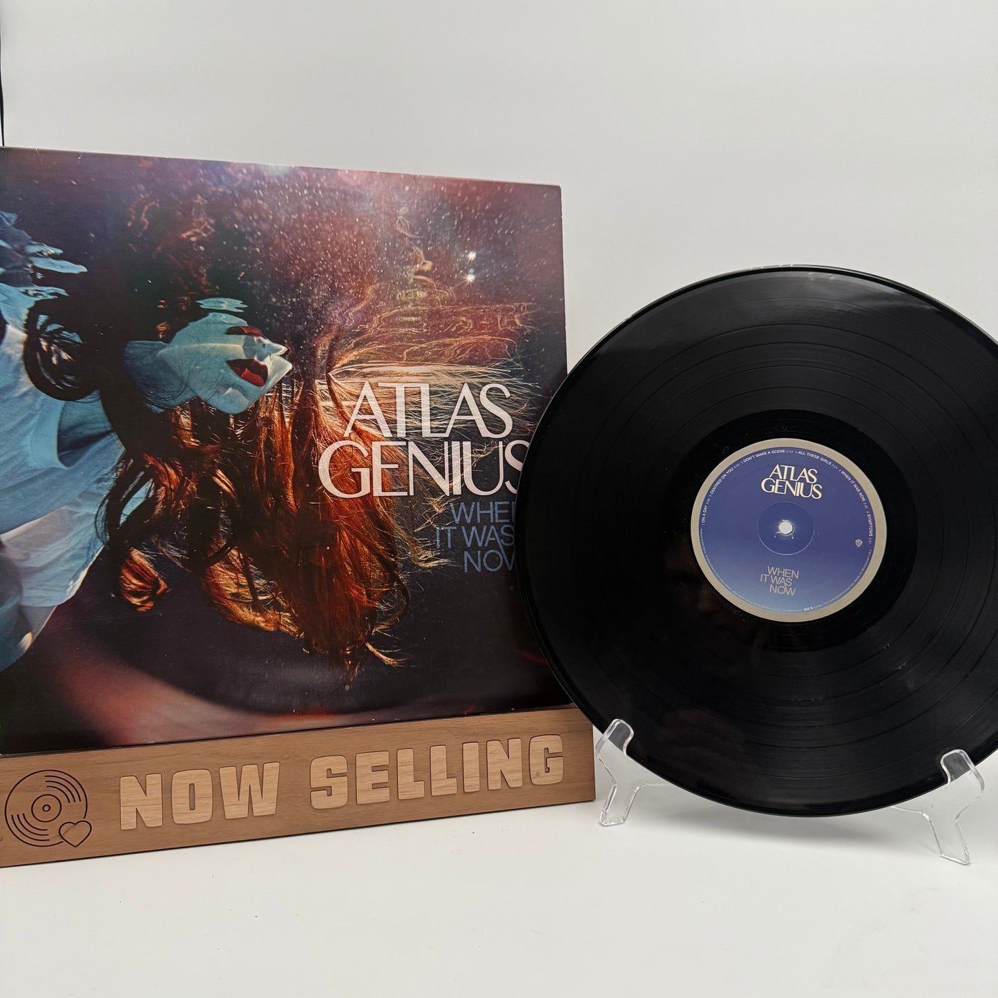 Atlas Genius - When It Was Now Vinyl LP Original 1st Press
