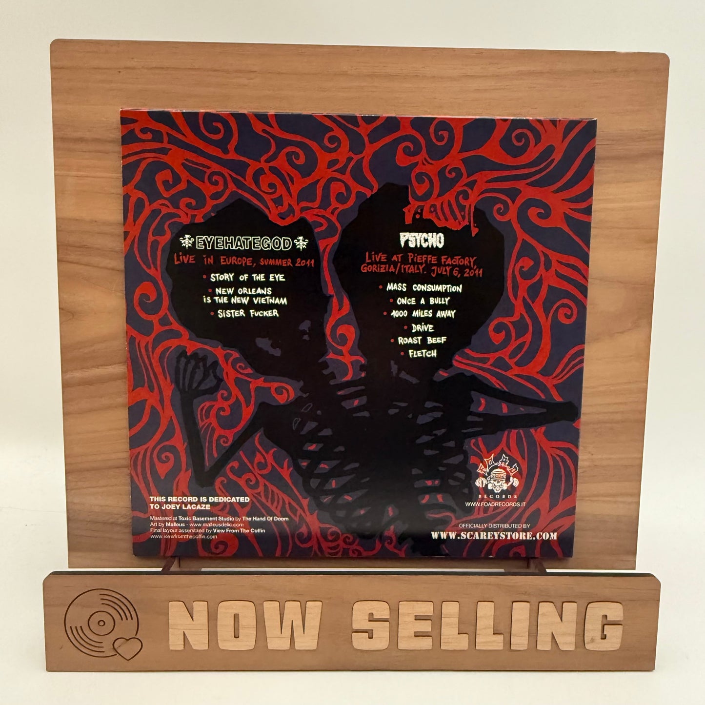 EyeHateGod / Psycho Split Vinyl LP