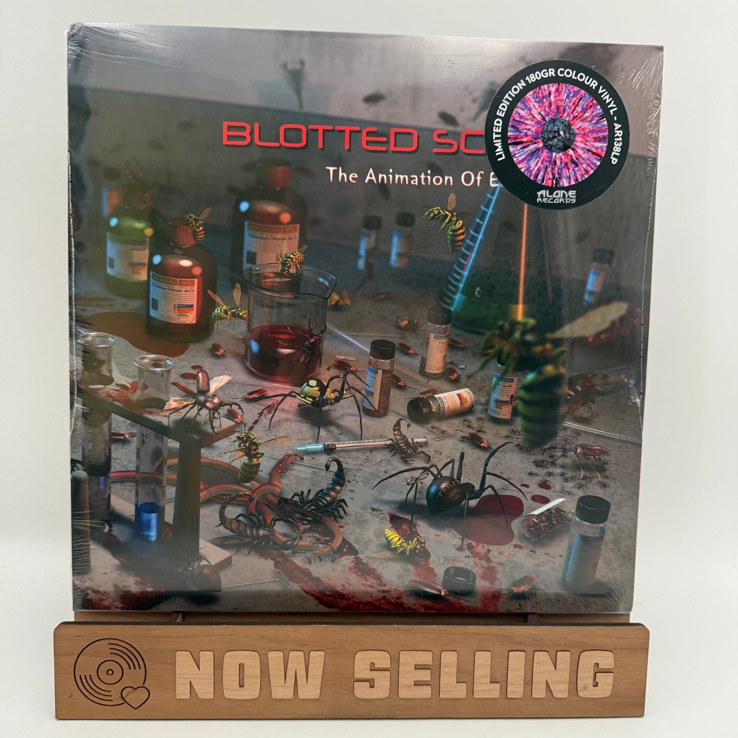 Blotted Science - The Animation Of Entomology Vinyl EP Colour SEALED Cannibal Corpse