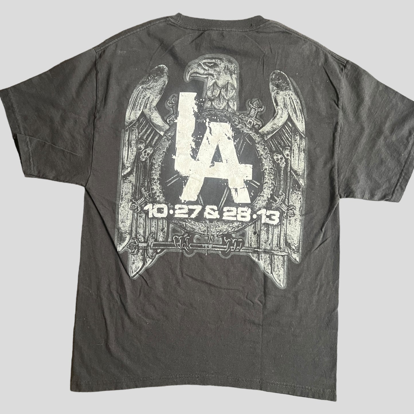 Slayer Band 2013 Tour Slayer Nation T-Shirt Size L