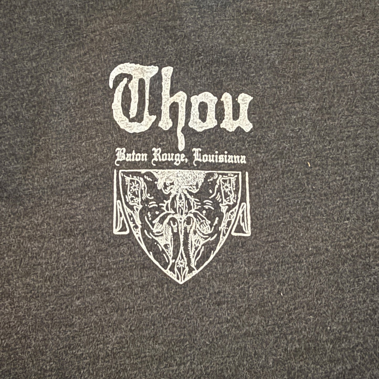 Thou Band Sophie Scholl Dark Gray T-Shirt Size M