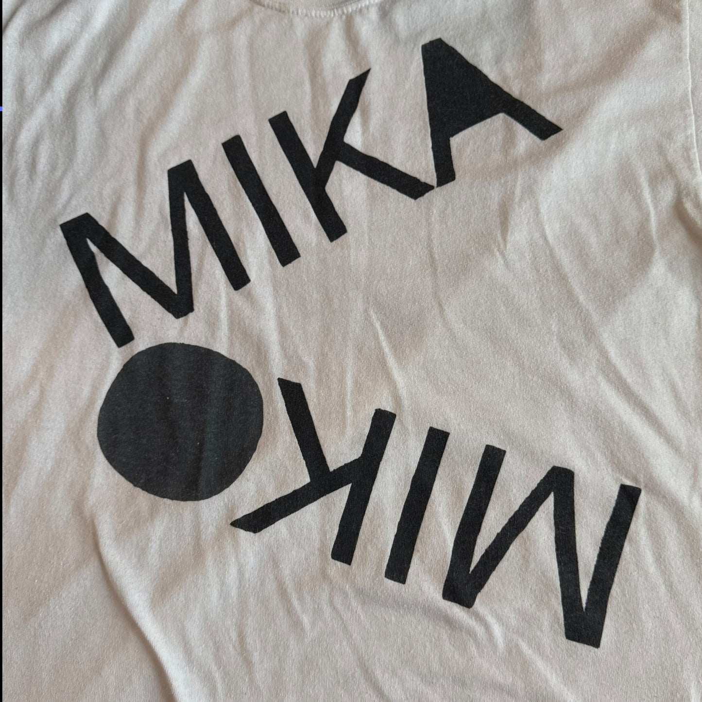Mika Miko Band 666 White Vintage T-Shirt Size M Slim Fit