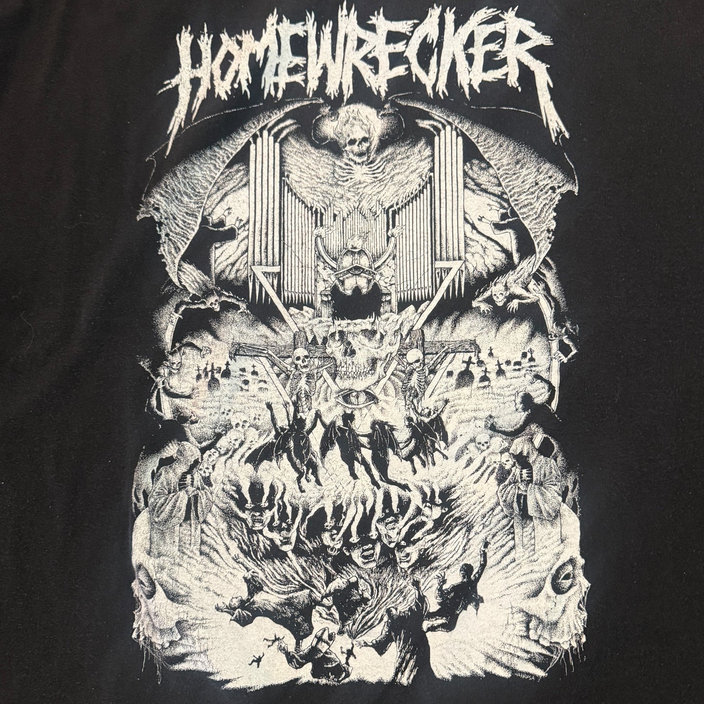 Homewrecker Band Heaven / Hell T-Shirt Size XL