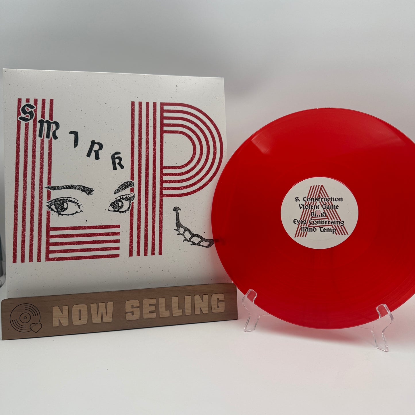 Smirk - Smirk Self Titled Vinyl LP Red LTD 100 Crisis Man
