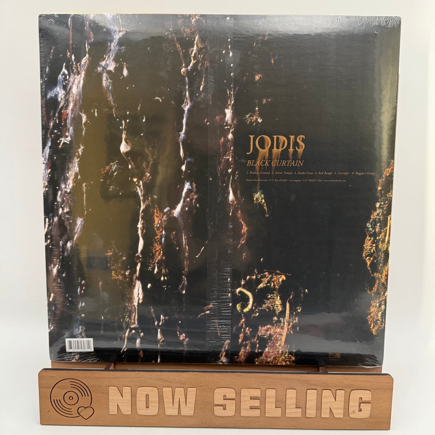 Jodis - Black Curtain Vinyl LP Yellow SEALED Isis The Band Khlyst Hydra Head