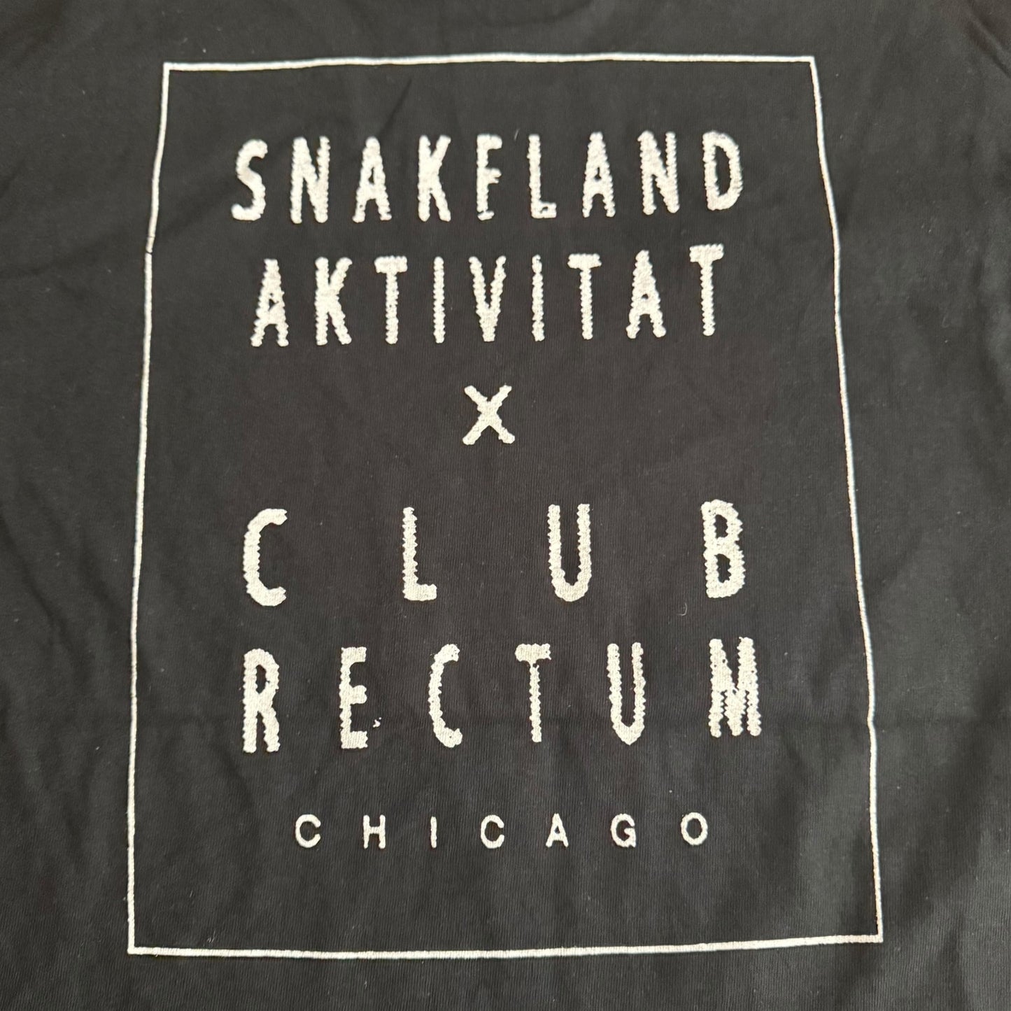 Nostilevo Record Label Snakeland Aktivitat T-Shirt Size S Harassor The Glass Path Craow
