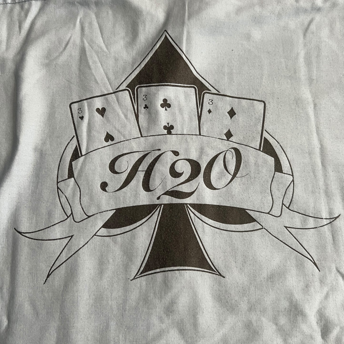 H2O Band Vintange Button Up Work Shirt Size XL