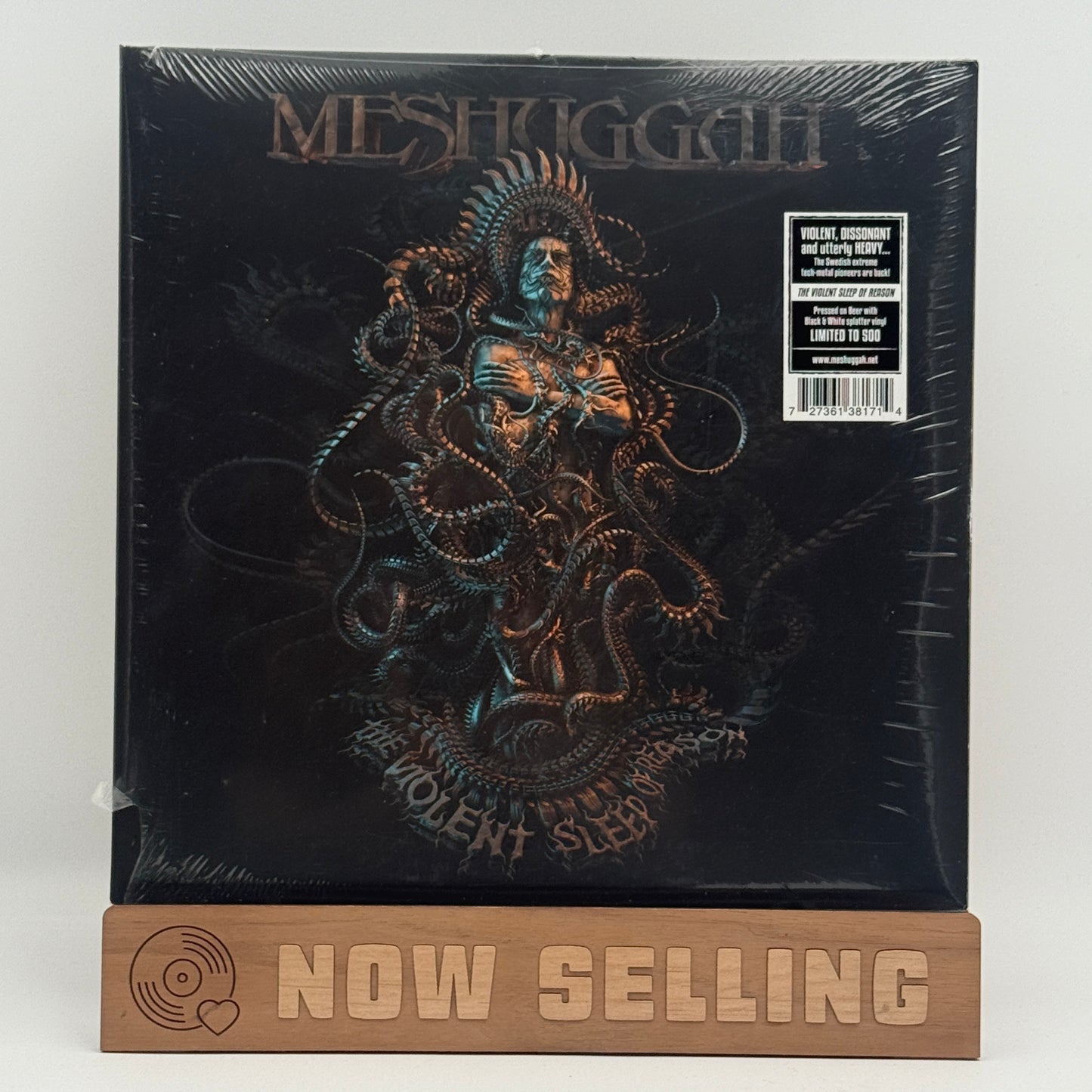 Meshuggah - The Violent Sleep Of Reason Vinyl LP Repress Beer Splatter SEALED