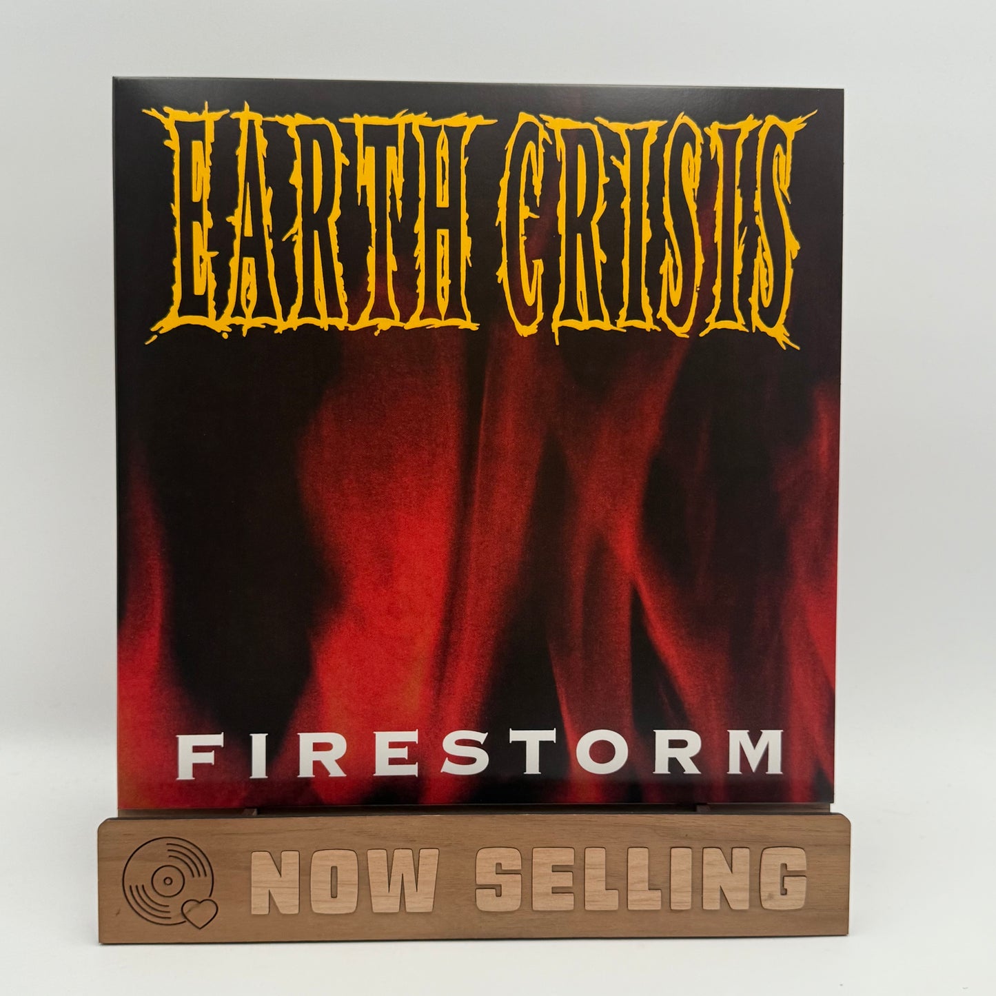 Earth Crisis - Firestorm Vinyl EP Fire Red Orange Yellow Merge