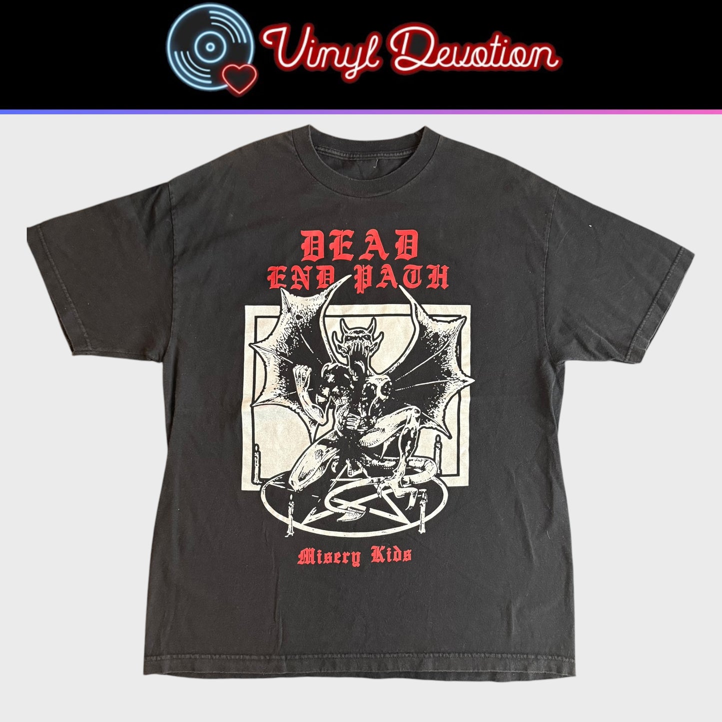 Dead End Path Band Misery Kids - Seance & Other Songs T-Shirt Size XL