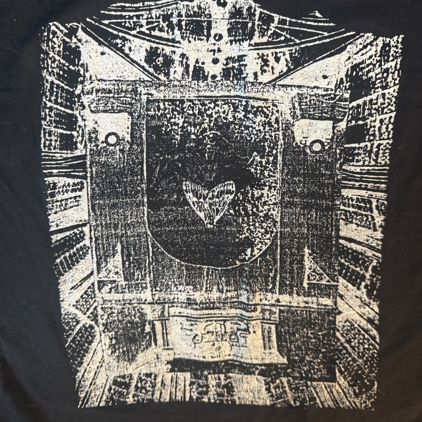 Unseen Force Hardcore Punk Band Uneasy T-Shirt Size M