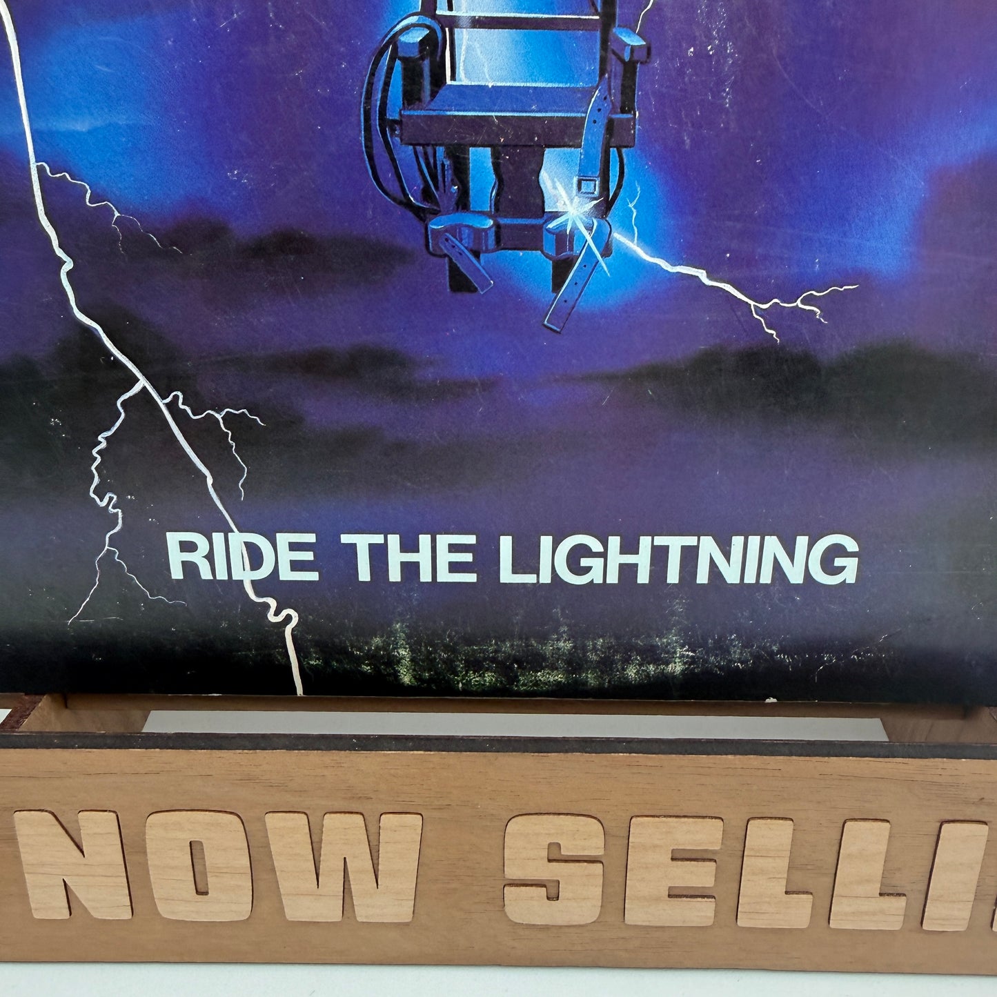 Metallica - Ride The Lightning Vinyl LP 1984 Specialty Elektra Megaforce 60396-1